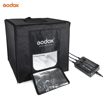 

Godox LST60 60*60*60cm LED Mini Softbox Photography Studio Shooting Tent Softbox with 3* LED Light Board 5800K CRI 96+ Power 60W