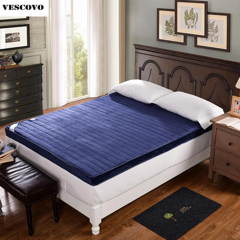 

Flannel winter mattress folding velvet mattress sleeping mat tatami foam mats student dormitory bed