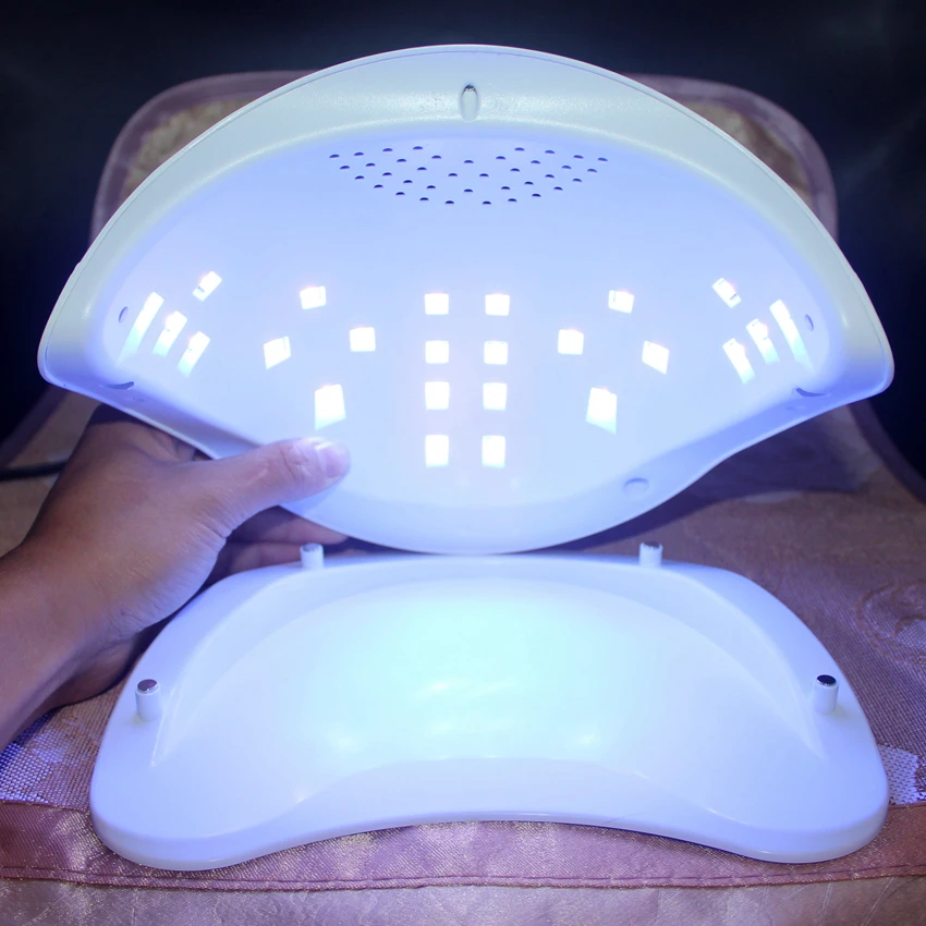 

Original SUN5 Plus Professional 48W UV LED Lamp Nail Dryer White Light Polish Machine for Curing Nail Gel Art Tool Free shipping