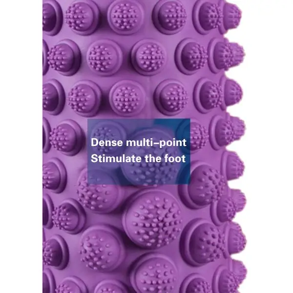TPE Acu давление коврик для массажа ног шиацу плиты Toe Pad фиолетовый