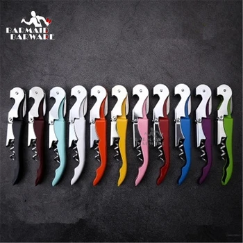 

Wine Beer Bottle Opener Corkscrew Professional Double Hinge Waiters Wine Bottle Beer Cap Opener
