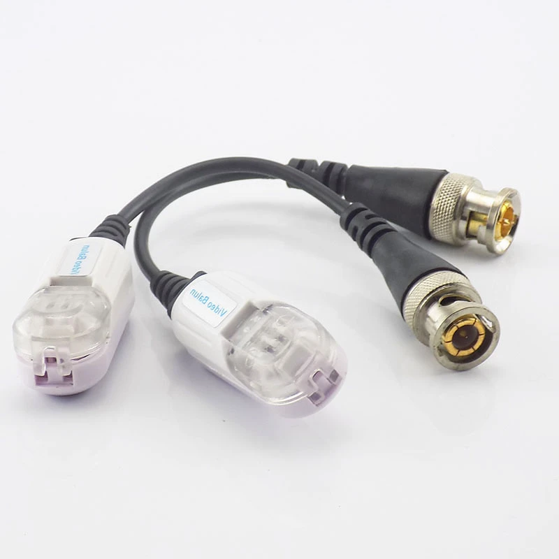 5Pairs 10Pairs CCTV Video Balun Twisted Passive Video Transceiver BNC CCTV Accessories Cat5/Cat6 UTP Security products
