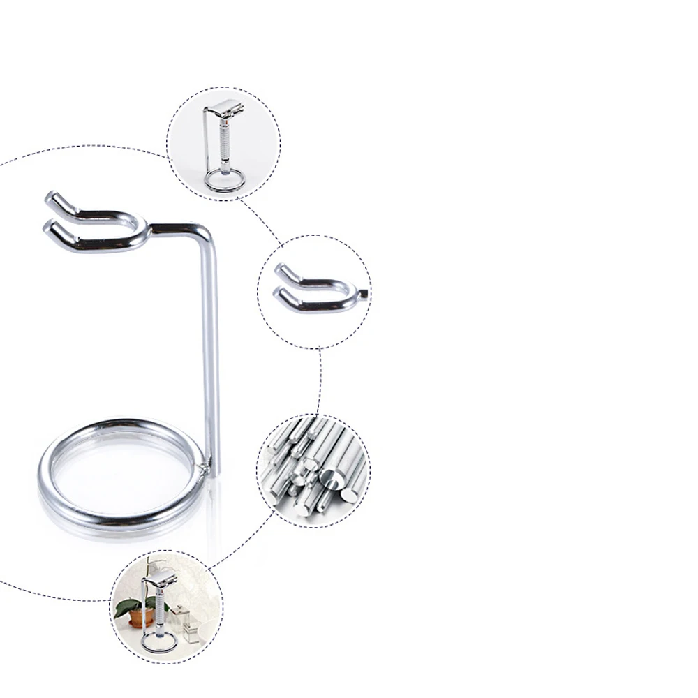 Chromed Alloy Metal Razor Stand Shaver Holder (7)