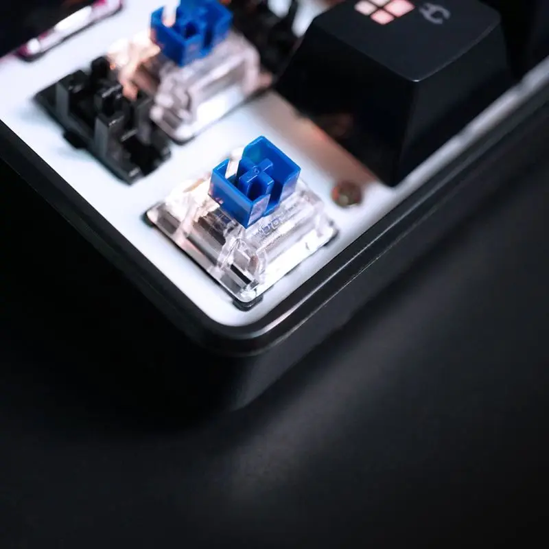 2021 Новый GK61 61 клавиша механическая клавиатура USB проводной светодиодный