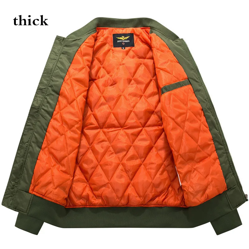 Mens Solid Bomber Jacket Youth Casual Baseball Jacket Spring Winter Hip Hop Men Women Thin Thick Coat Streetwear pilot jacket Mens Solid Bomber Jacket Youth Casual Baseball Jacket Spring Winter Hip Hop Men Women Thin Thick Coat Streetwear pilot jacket