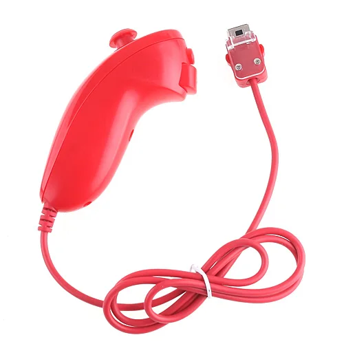 6 цветов бренд Nunchuk Nunchuck игровой контроллер для Nintendo Wii