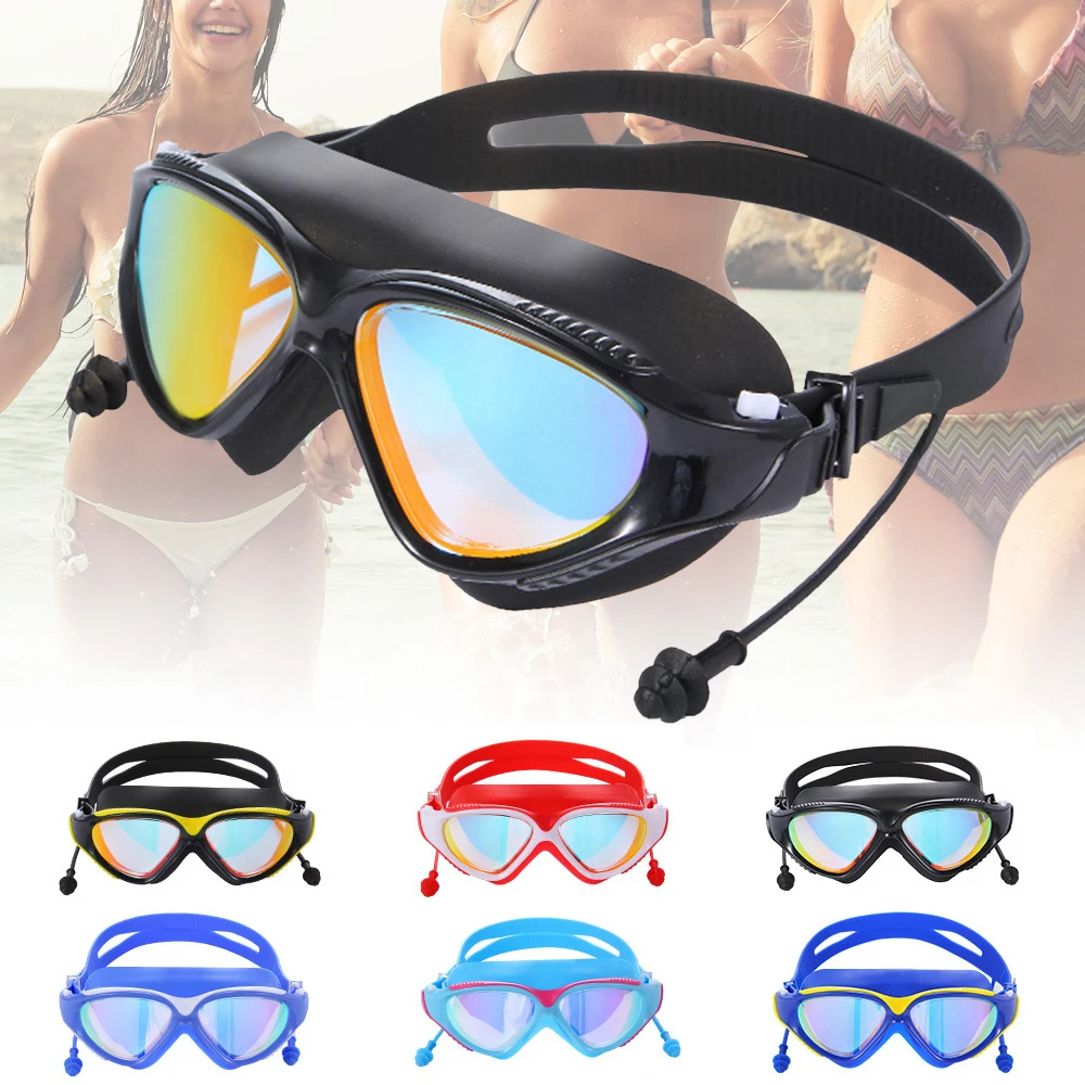 Vertvie многофункциональные унисекс плавательные противотуманные очки УФ Защита для взрослых мужчин и женщин ветрозащитные очки Молодежные Детские многоцветные