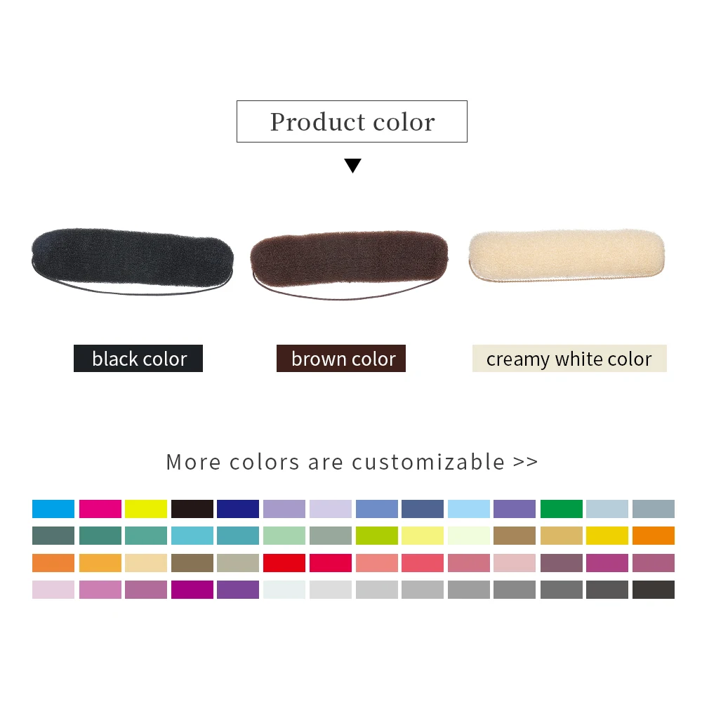 HOBUN 2019 Hot Hair Braiding Tool For Women Fashion Brown Girl hair Disk Hair donut bun Multicolor peinados accesorios 3919BN HOBUN 2019 Hot Hair Braiding Tool For Women Fashion Brown Girl hair Disk Hair donut bun Multicolor peinados accesorios 3919BN