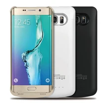 Высокое качество 4200 мАч выносливость Банк Питания Пакет зарядное устройство резервного аккумулятора чехол для Samsung Galaxy S6 Edge+ Plus