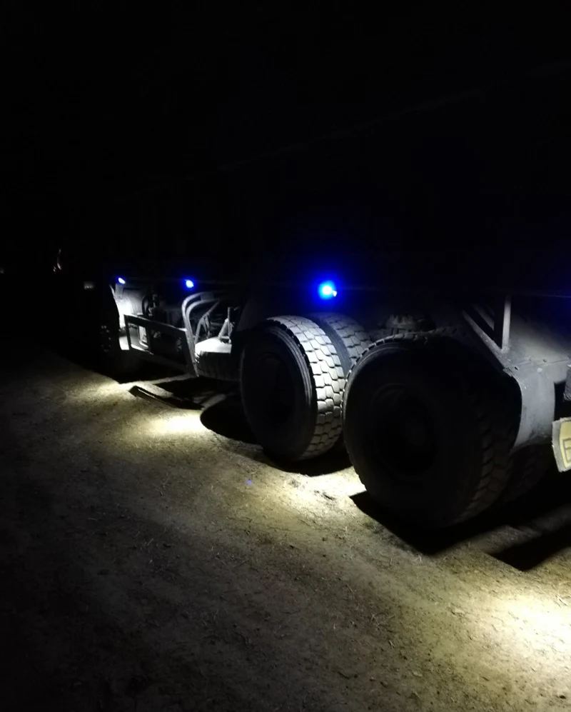 Полный сплав литье 3 светодиода + 6 SMD длинный грузовик прицеп боковой задний