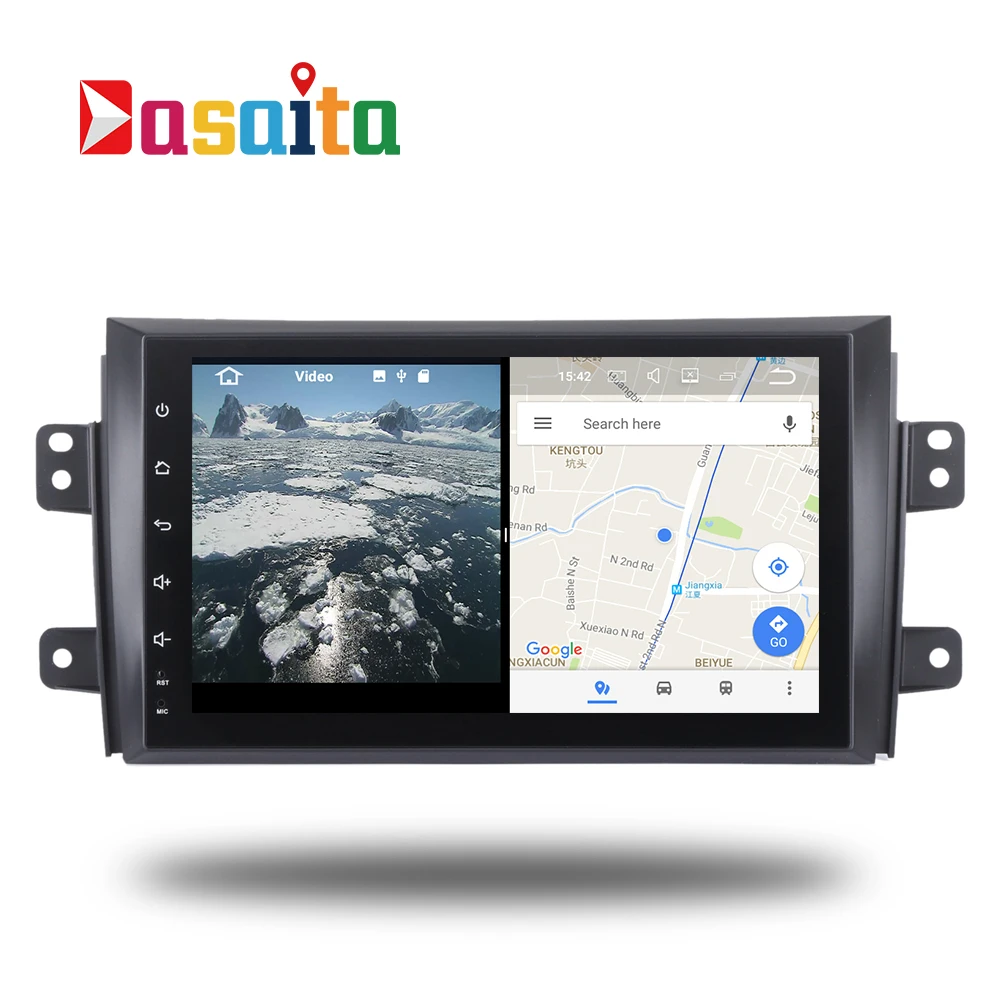 Car 1 din radio android 7.1 GPS Navi for Suzuki SX4 2006 -14 autoradio navigation head unit multimedia video play stereo 2Gb Ram