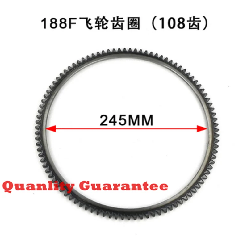 170F 173F 178F 186F 188F 192F flywheel gear ring FOR Single cylinder air-cooled diesel engine generator microtiller accessories