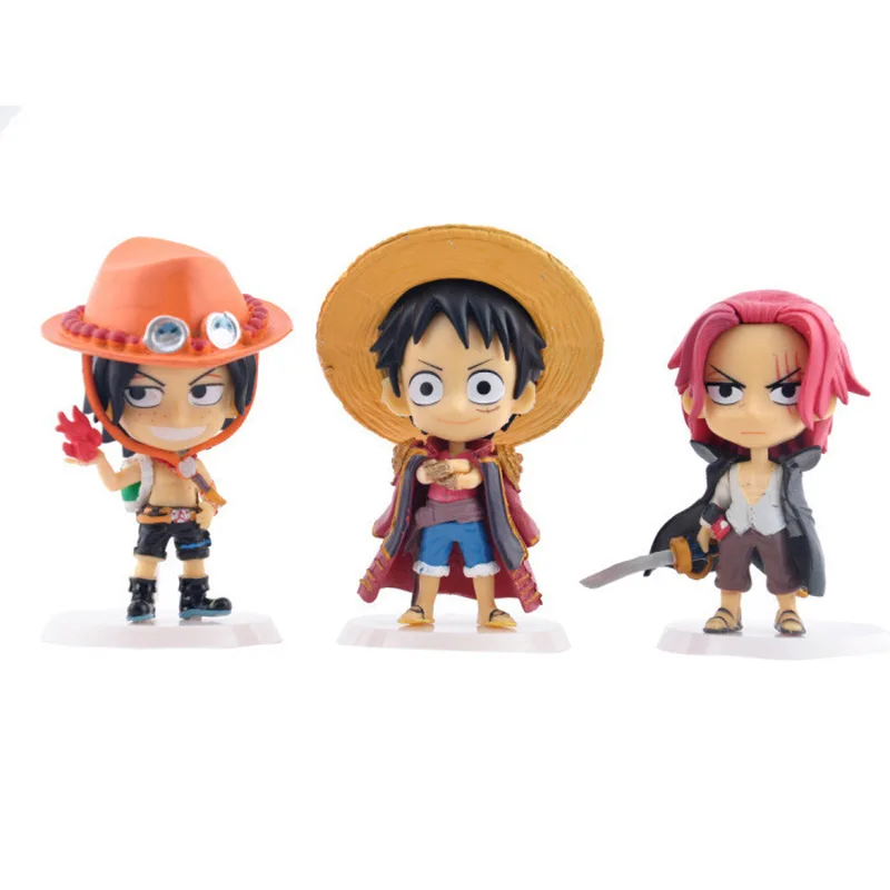 Аниме одна штука 6 шт./компл. Vol.36 Marco Ace Luffy Shanks милая фигурка модель игрушки|Игровые