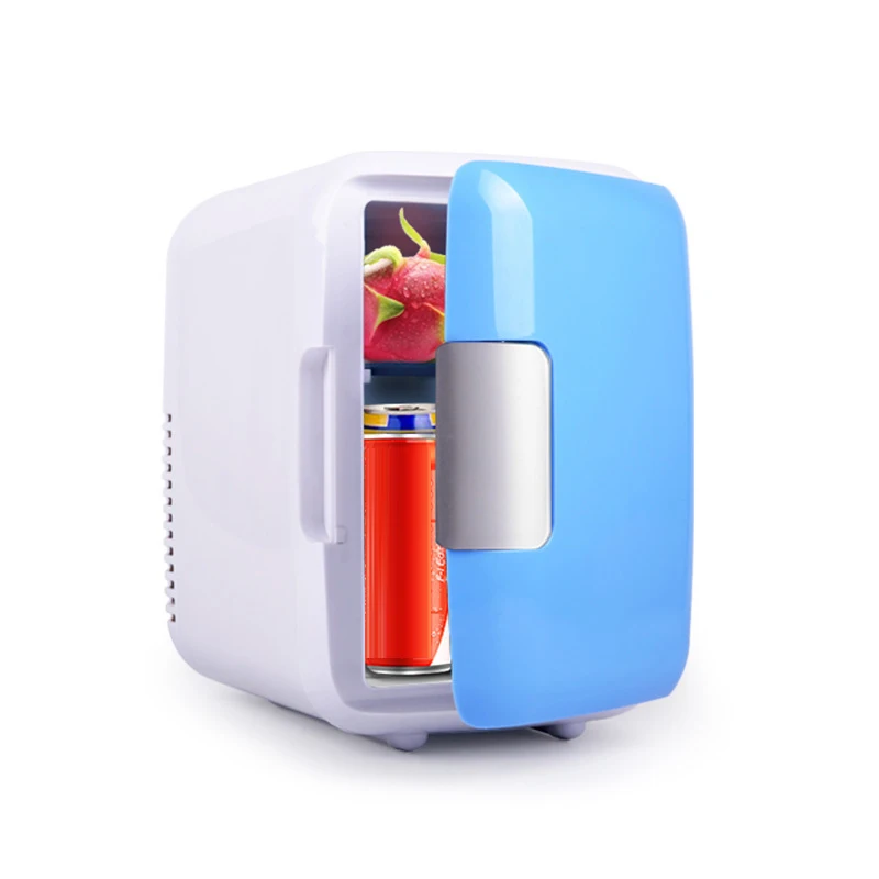 

4L Mini Car Refrigerator Electric Fridge Car Home Fridge Cooler&Warmer Heating Cooling Refrigerator Dual-use Box Cooler