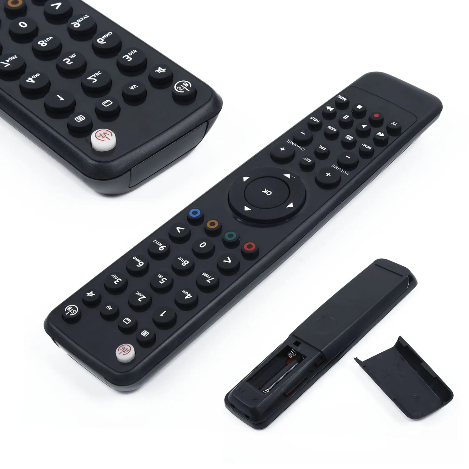 

Remote Controller Replacement For VU+ DUO/DUO 2/UNO/SOLO/SOLO 2/Ultimo 2AAA IR Plastic TV Remote control Replacement