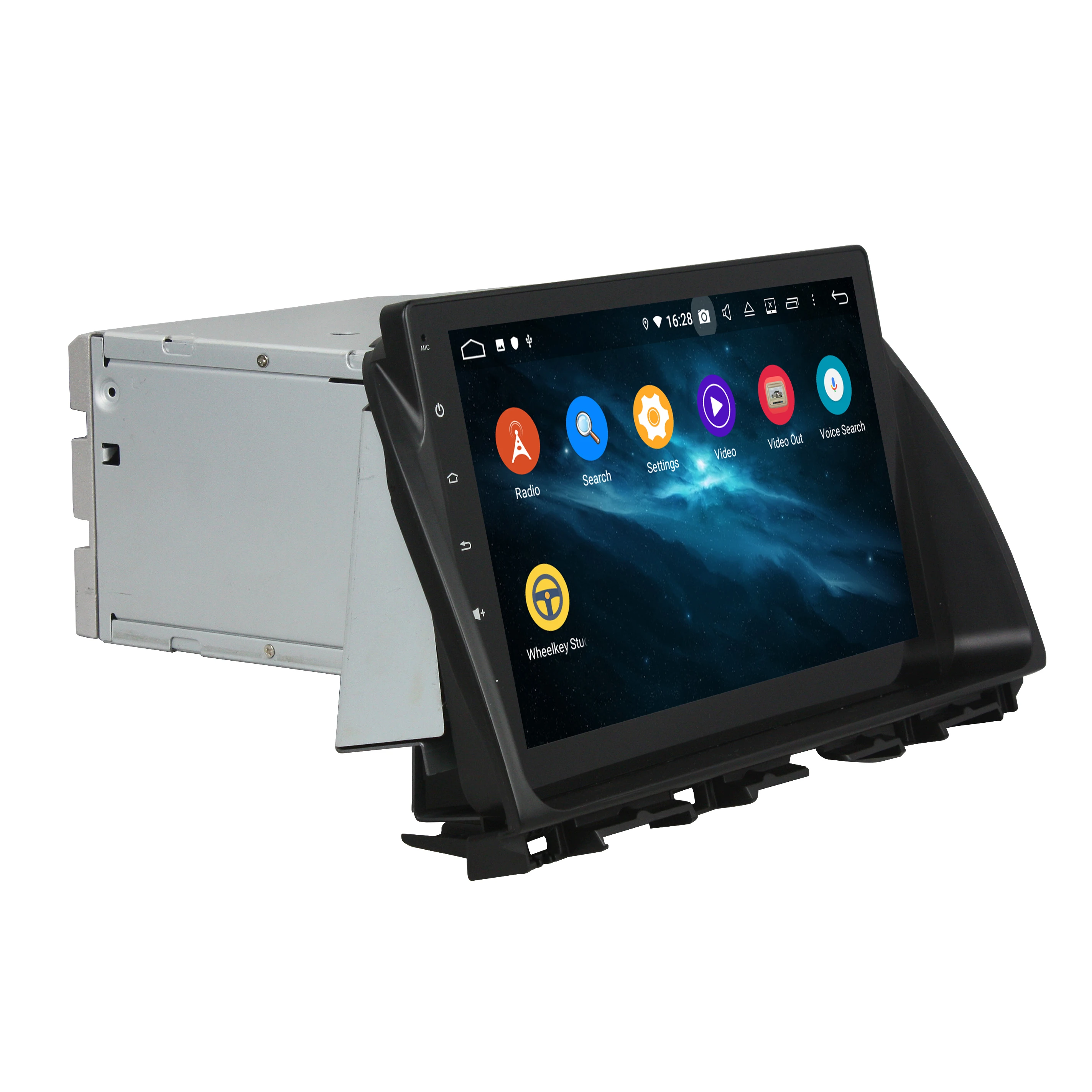 Автомобильный DVD плеер DSP PX6 6 ядер 2 din 10 1 дюйма Android GPS Glonass для Mazda CX 5 Atenza радио Bluetooth