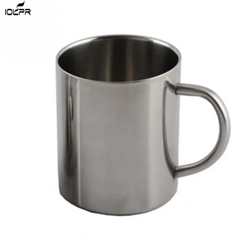 

1pcs New 220ml 300ml 400ml Stainless Steel Portable Mug Cup Double Wall Travel Tumbler Coffee Mug Tea Cup