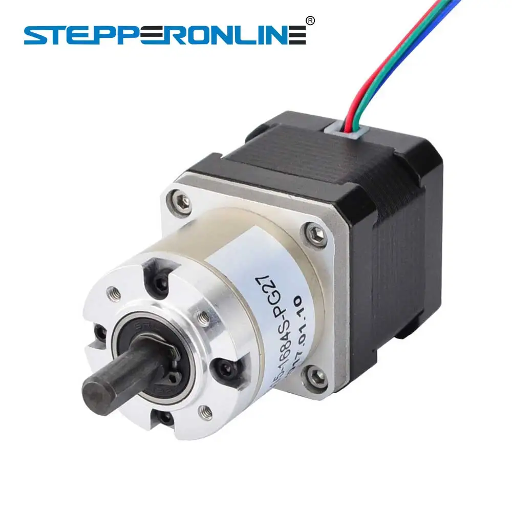 

Nema 17 Stepper Motor 27:1 Planetary Gearbox 4-lead 42 Motor Extruder Gear Stepper 1.68A CNC Robot 3D Printer