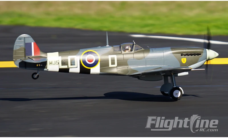 FREEWING warbird Spitfire 1200 мм размах крыльев PNP и комплект Flightline