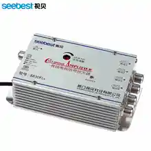 2017 NUEVA Seebest SB-8830FL9 1 entrada y 4 salidas de señal de TV 30db amplificador de RF de señal amplifie LNA Antena amplificador de señal para TV