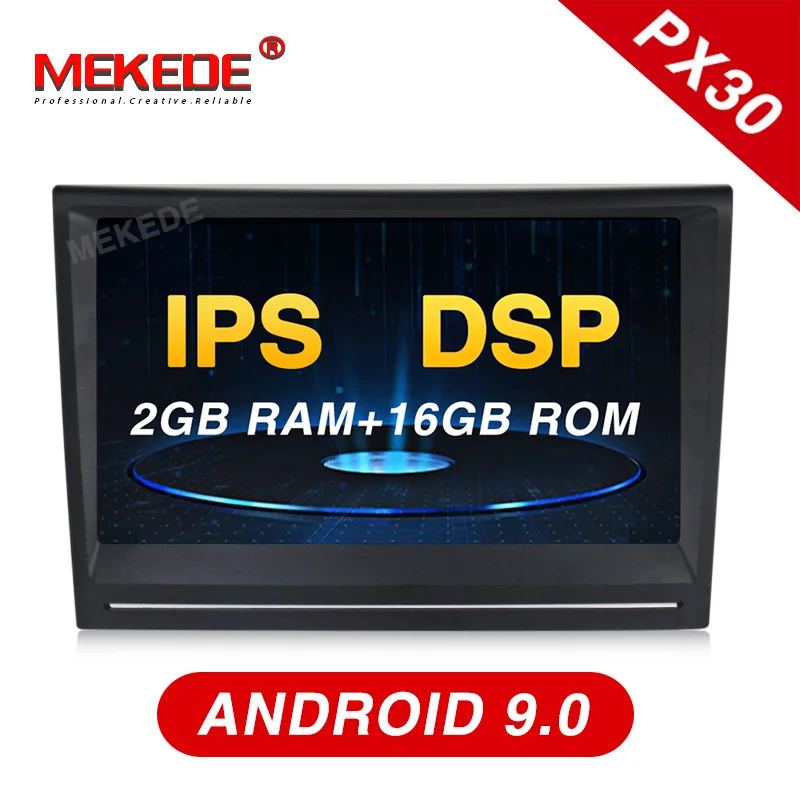 Автомобильный мультимедийный плеер Mekede DSP IPS 8 дюймов 2din android 9 0 навигация GPS DVD для
