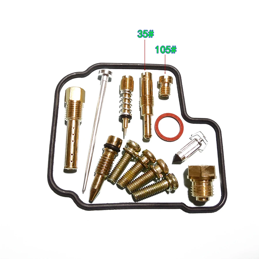 

For Bandit250 (GSF250) GJ77A VS/V/Z Carburetor repair kit Configuration Jet needle (J.N.) and Needle jet (N.J.)