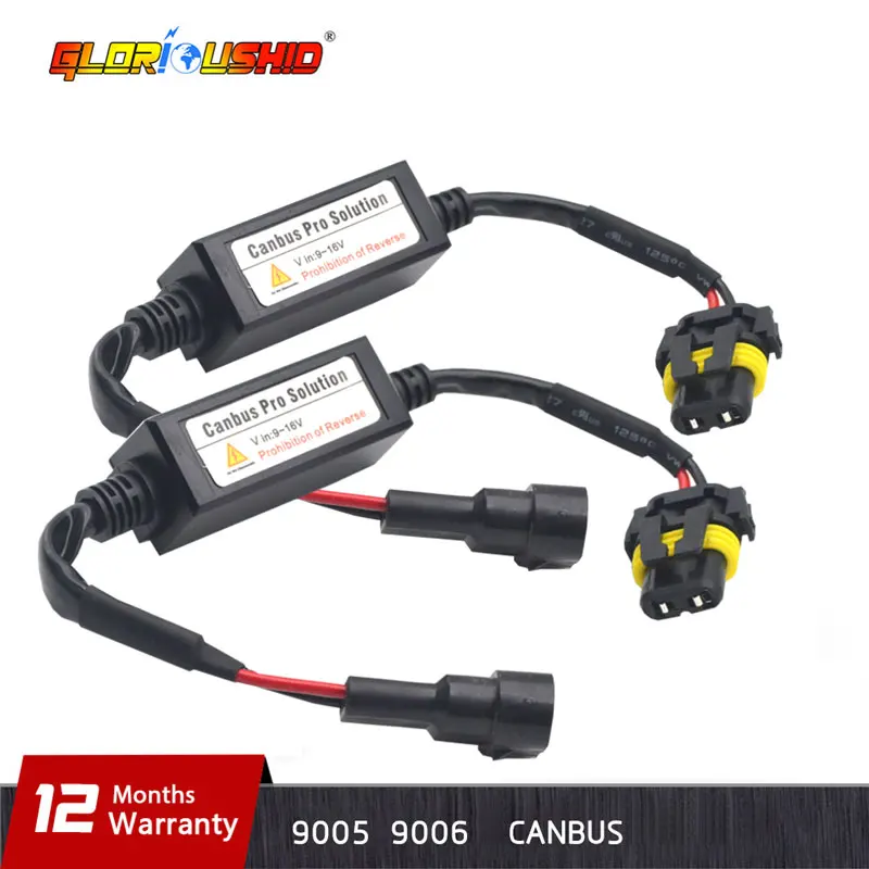 error Free Canbus Decoder for Led Headlight for Car Led headlight Bulbs Fog font b Lamp