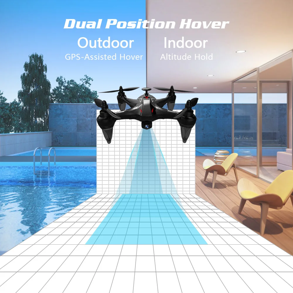 Global Drone GW198 5G WiFi FPV Бесщеточный двигатель RC Квадрокоптер gps Дрон Hover дроны следуем за мной Дрон с камерой против Ошибок 2 F11