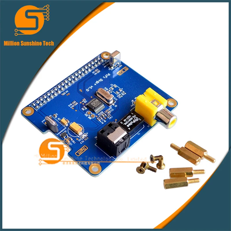 

Raspberry pi HIFI DiGi+ Digital Sound Card I2S SPDIF Optical Fiber