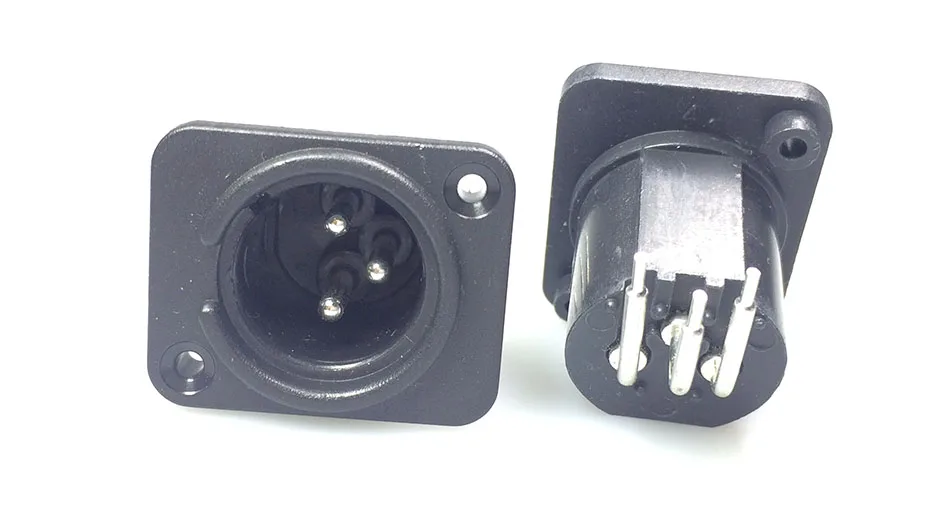 Right angle 3 Pin XLR Connector (8)