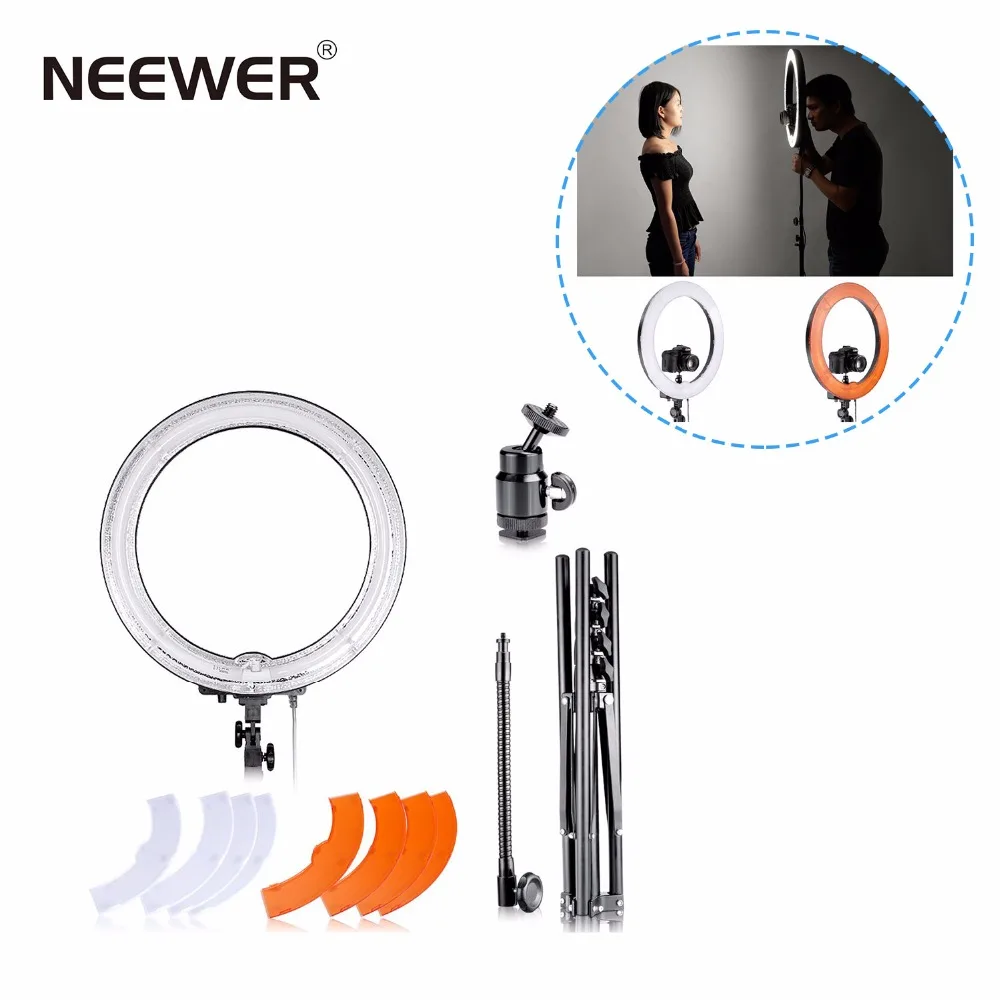 Buy Neewer 75W 5500K 48cm Dimmable Ring Light Kit