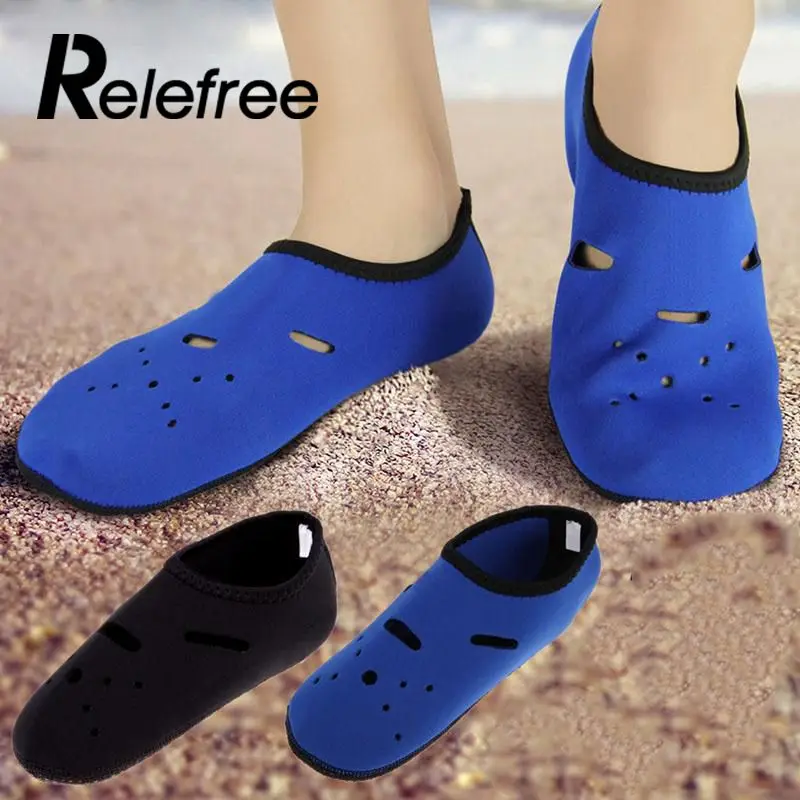 relefree 1 Pair Non slip Comfortable Diving Shoes Water Sports Neoprene