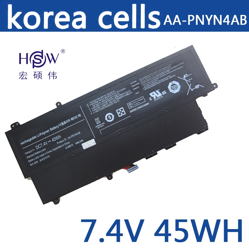 HSW Аккумулятор для ноутбука samsung AA-PBYN4AB ультрабук 530U3C NP530U3B NP530U3C 530U3C-A01 батарея 530U3C-A02 530U3C-A03 батарея