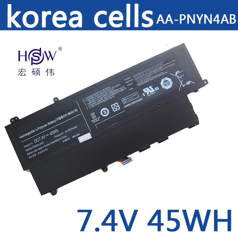 

HSW Laptop Battery for Samsung AA-PBYN4AB UltraBook 530U3C NP530U3B NP530U3C 530U3C-A01 battery 530U3C-A02 530U3C-A03 battery