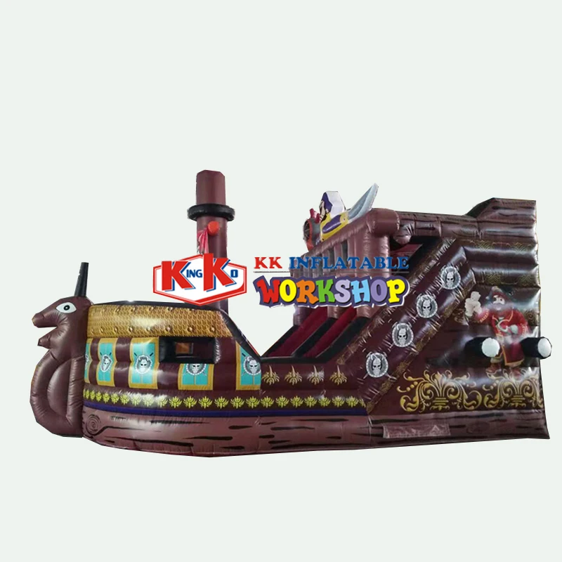 Children's Sea Adventure Inflatable Slide dry Trampoline