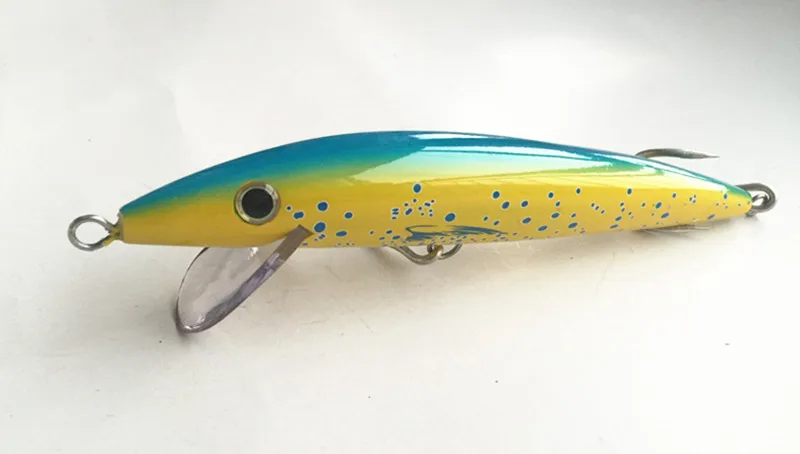 Isca de Pesca Isca de Pesca de Plástico Grande Game Mar de Plástico Rígido Flutuante 20 cm 70g 7 Home & Garden