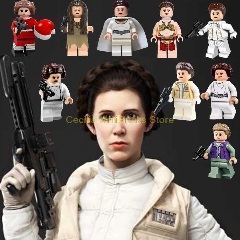 

Legoing Star Wars Han Solo Leia Princess Chewbacca Clone Soldier StarWars Toys For Children Building Blocks Legoings Star War