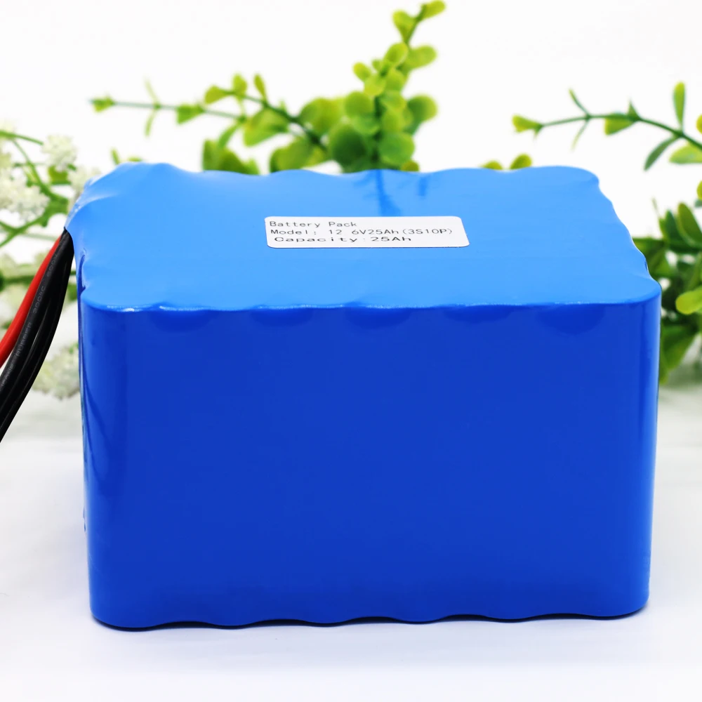 Аккумулятор KLUOSI высокой мощности 12В 3S10P 11.1V12.6V25Ah комплект литий ионных батарей