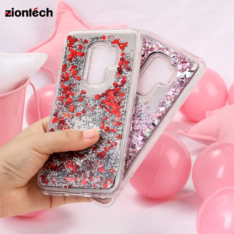 

Soaptree Cases For Samsung Galaxy S9 Plus Dynamic Mirror Liquid Quicksand Covers