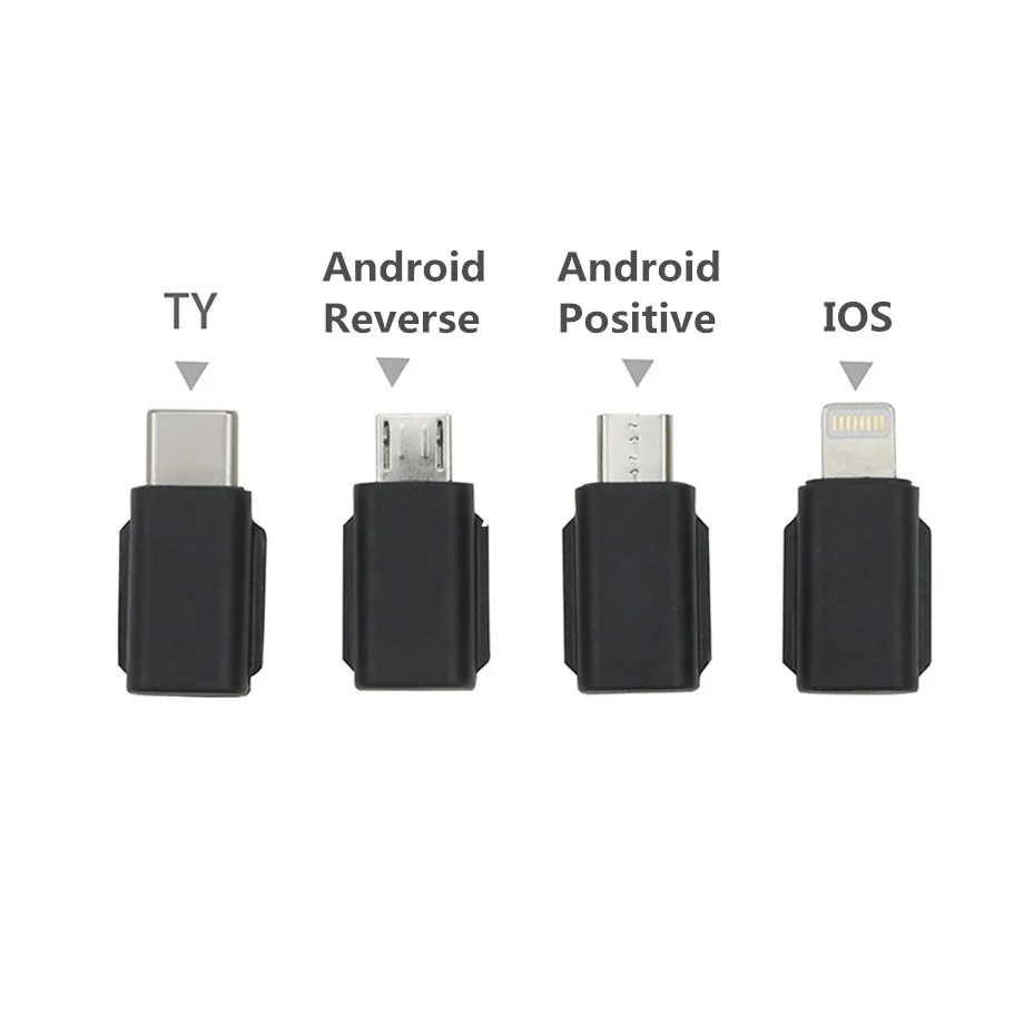 Osmo Карманный смартфон адаптер телефонный разъем Micro USB TYPE-C Android IOS разъем для iPhone телефон для DJI OSMO Карманный