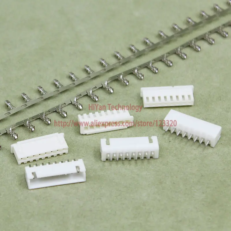 

(100sets/lot) Connector XH2.54-8P XH2.54 8Pin 180degrees Pitch:2.54MM/0.1inch Pin Header + Terminal + Housing
