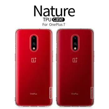 

Case For oneplus 7/7 Pro Tpu Case Nillkin Nature Clear Soft Silicon TPU Transparent soft back cover for oneplus 7 phone bags