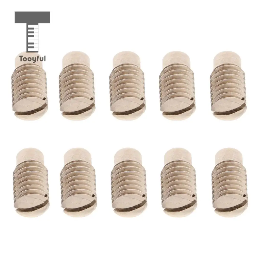 Tooyful 10pcs Sax Adjusting Screws for Alto Tenor Soprano Saxophone