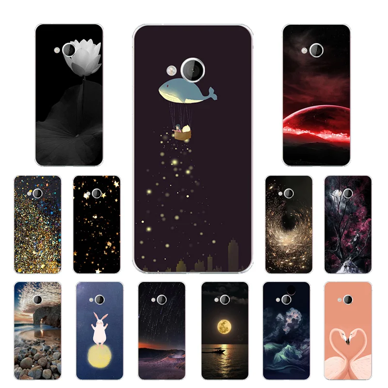 Phone Cases for HTC U Play Case Golden Printing Back Cover Fundas Soft Silicone TPU Ultra Thin Covers Alpine |