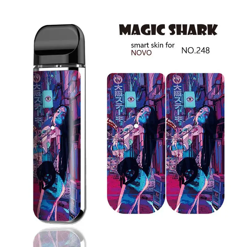 Чехол для электронной сигареты Magic Shark Flower Eagle Zera из ПВХ денег в долларах Smok Novo 246