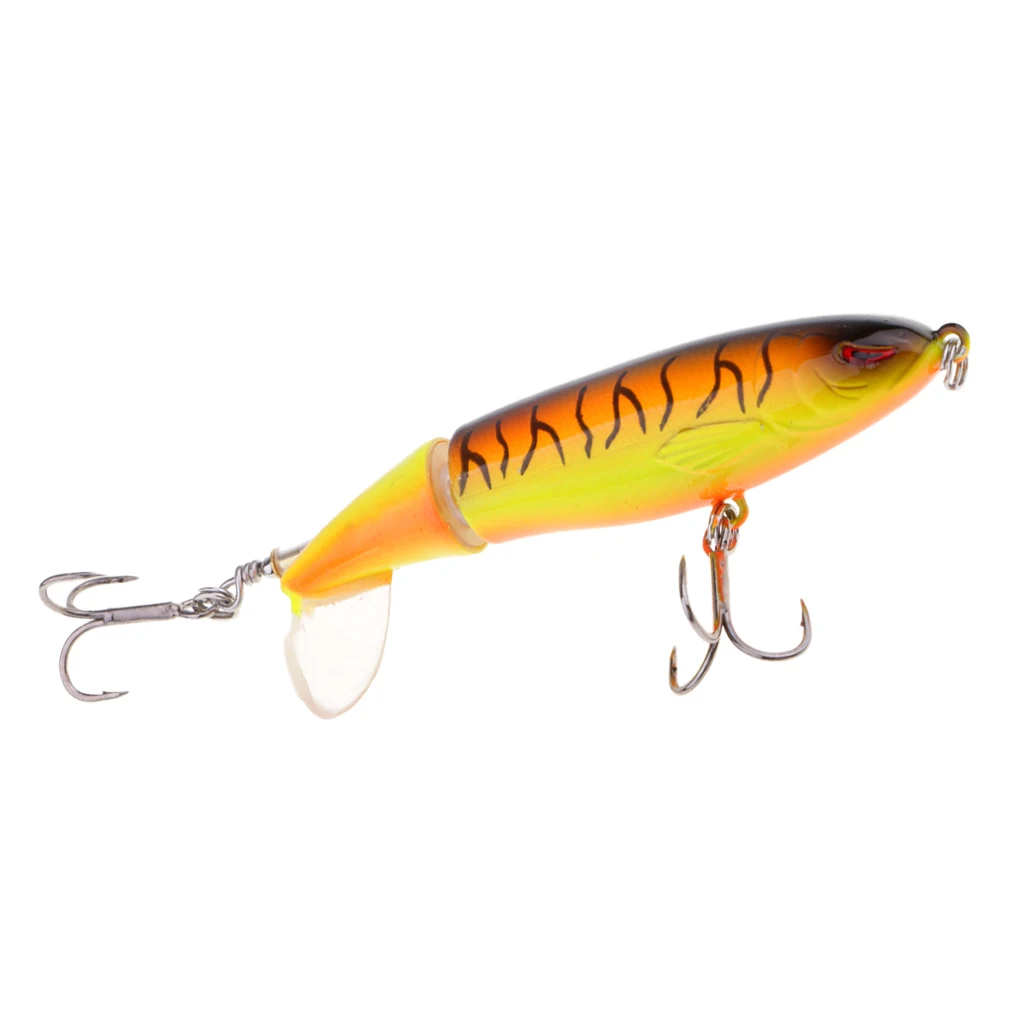 1Pcs 13g 100mm Topwater Fishing Lure Floating Lure Big Hard Bait Hooks Carp Bass Fake Fishing Lure 