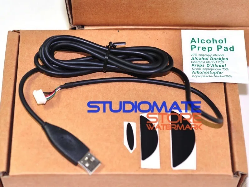 

Replacement Repair Mice Mouse USB Cable Line Wire For Logitech MX518 G400 Feet Skate