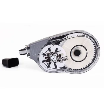 

Affordable 2 x Roller Correction Tape White Out 30m Long Stationery Student Office, Black