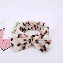 KANCOOCD милые аксессуары для волос с бантиком, резинка для женщин, девушек, лента для мытья лица, лента для волос для йоги