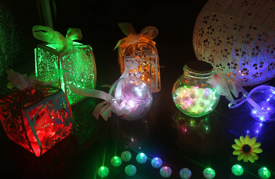 Светодиодный светильник-шар, светящиеся шары, рождественские шары, светящиеся вечерние мини-лампы, неоновый светильник, s шары, украшение для свадьбы на Хэллоуин
